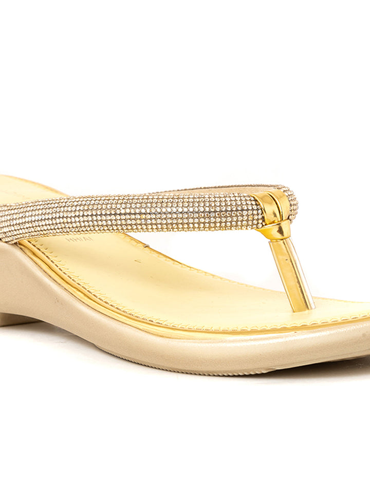 Khadim Wedge Heel Slip On Sandal for Women