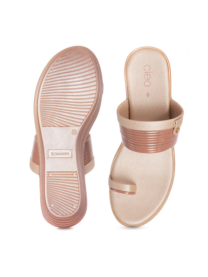 KHADIM Cleo Wedge Heel Slip On Sandal for Women