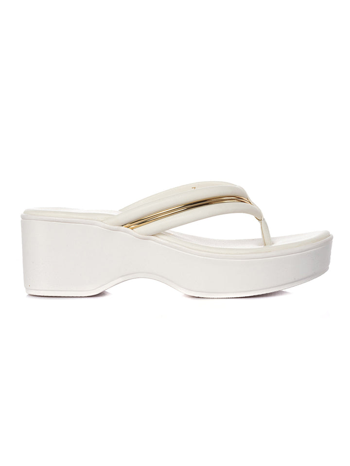 KHADIM Cleo High Heel Wedge Slip On Sandal for Women