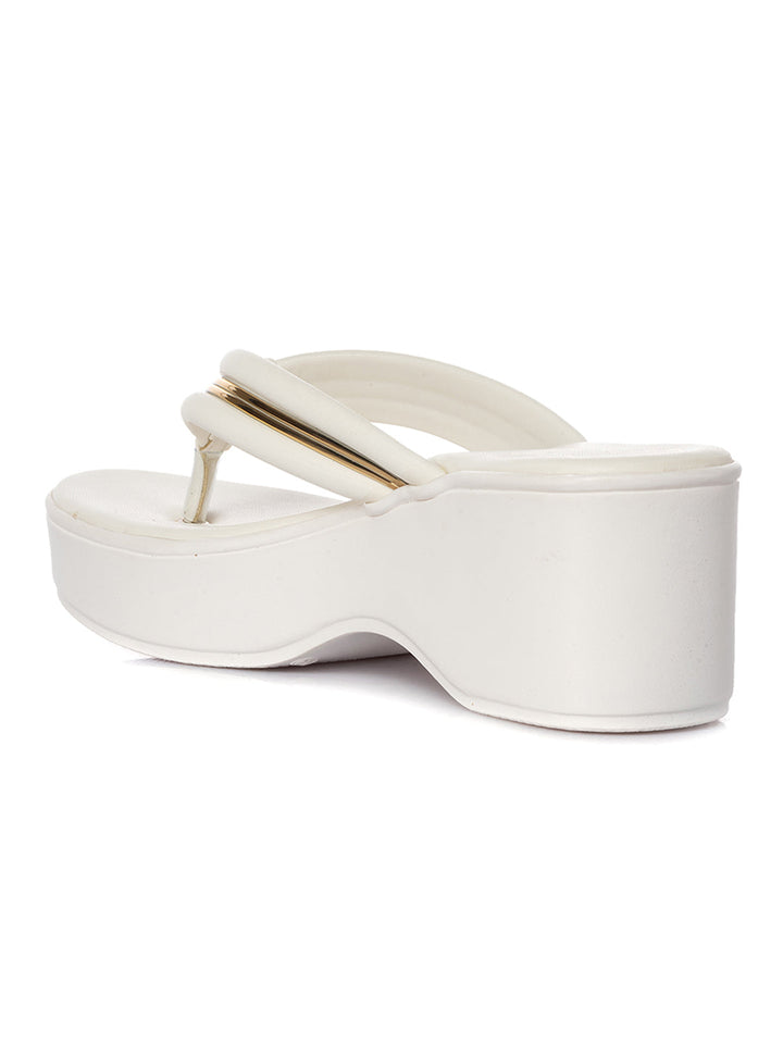 KHADIM Cleo High Heel Wedge Slip On Sandal for Women