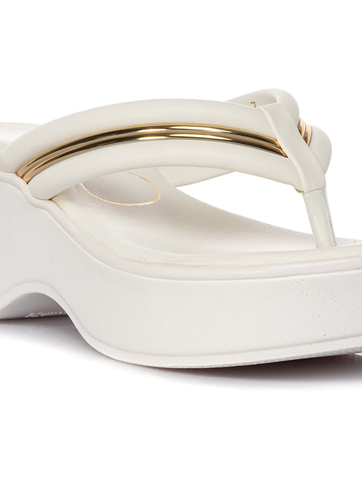 KHADIM Cleo High Heel Wedge Slip On Sandal for Women