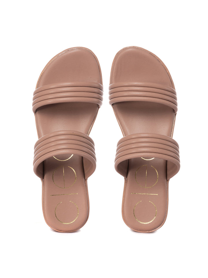 KHADIM Cleo High Heel Wedge Slip On Sandal for Women