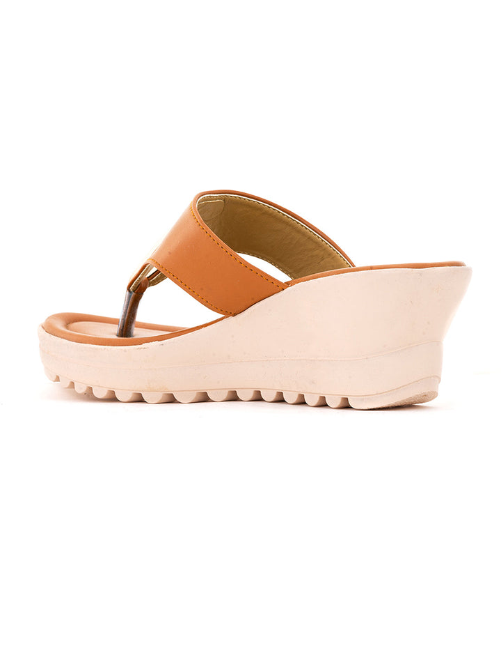 Khadim Wedge Heel Slip On Sandal for Women