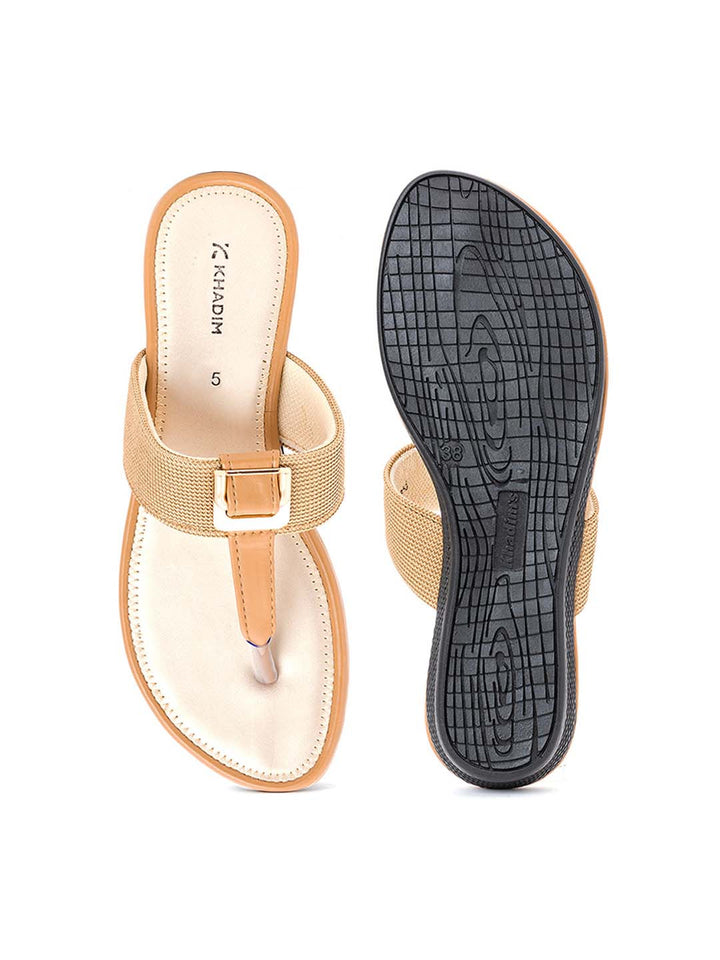 Khadim Flat Slip On Sandal for Women