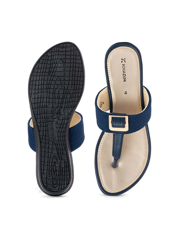 Khadim Flat Slip On Sandal for Women