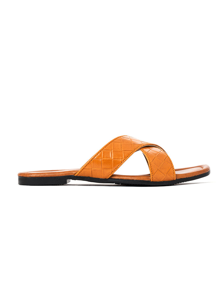 Khadim Flat Mule Slide Sandal for Women