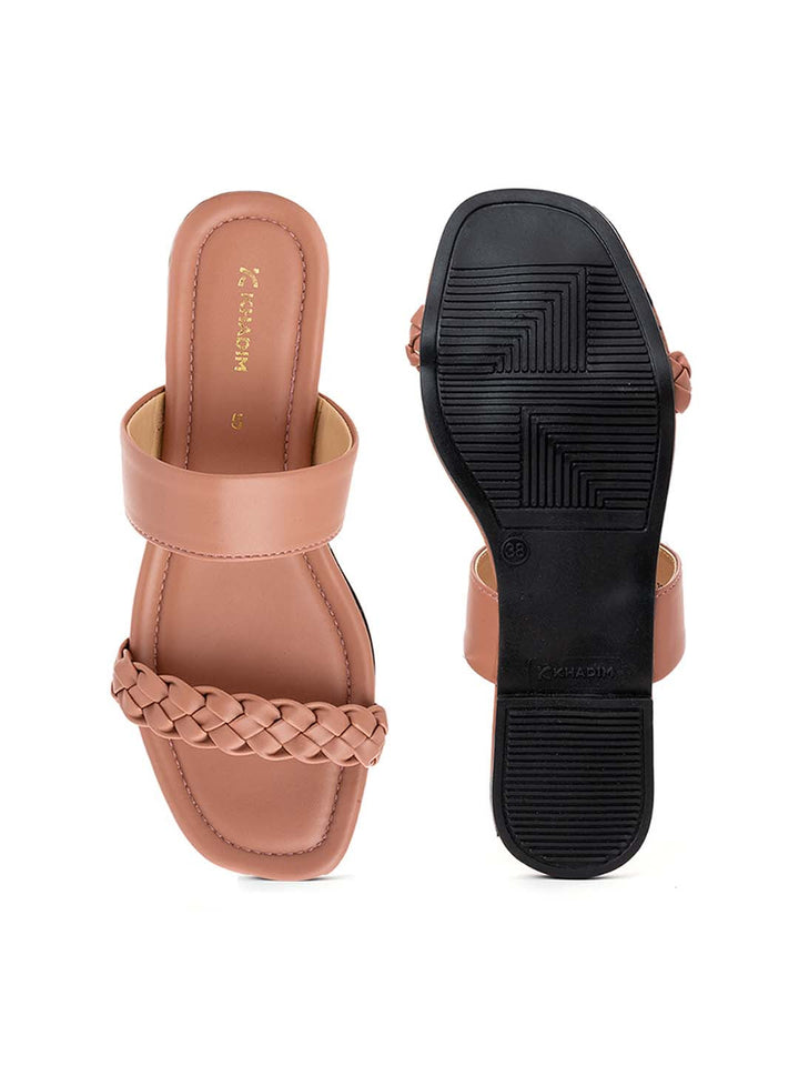 Khadim Flat Slip On Sandal for Women