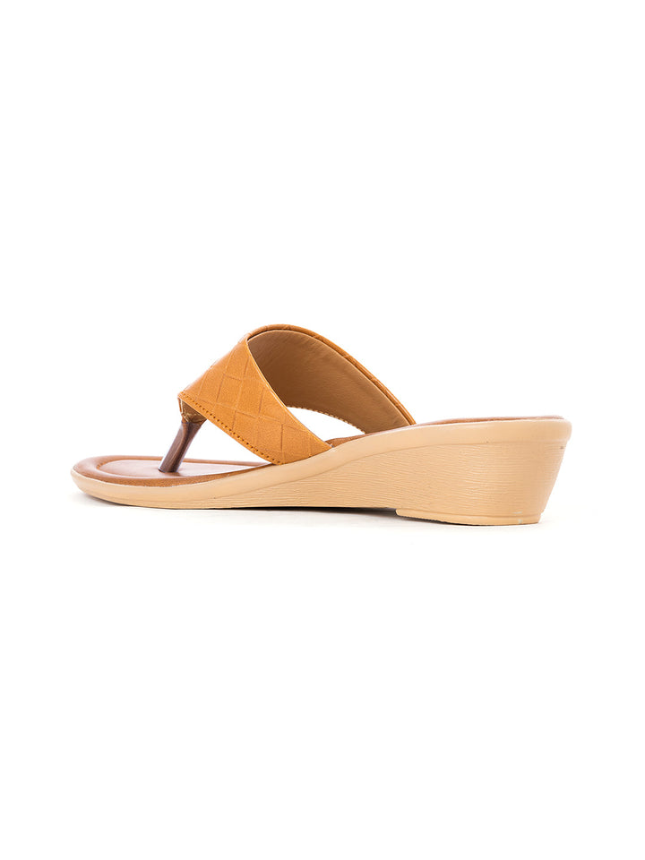 Khadim Wedge Heel Slip On Sandal for Women