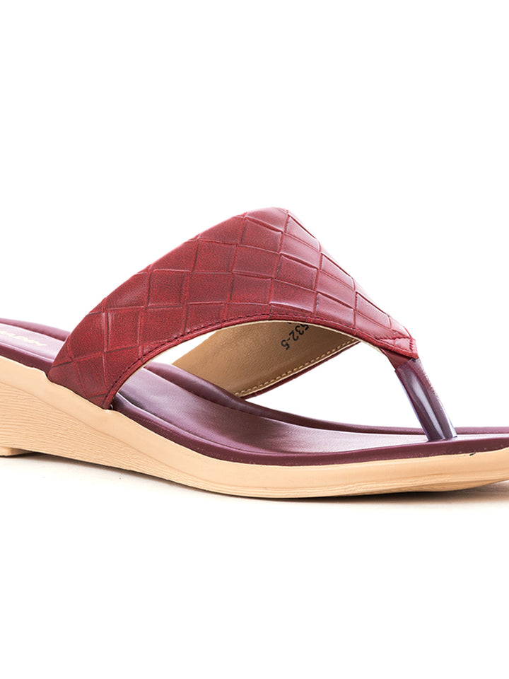 Khadim Wedge Heel Slip On Sandal for Women