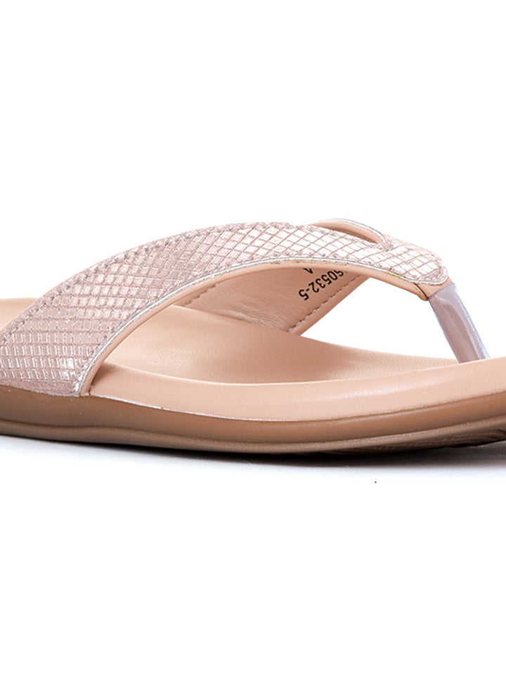 Khadim Flat Slip On Sandal for Women