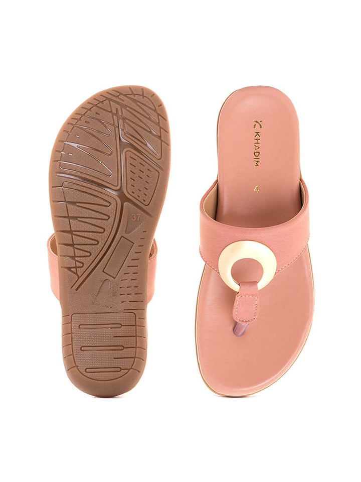 Khadim Flat Slip On Sandal for Women