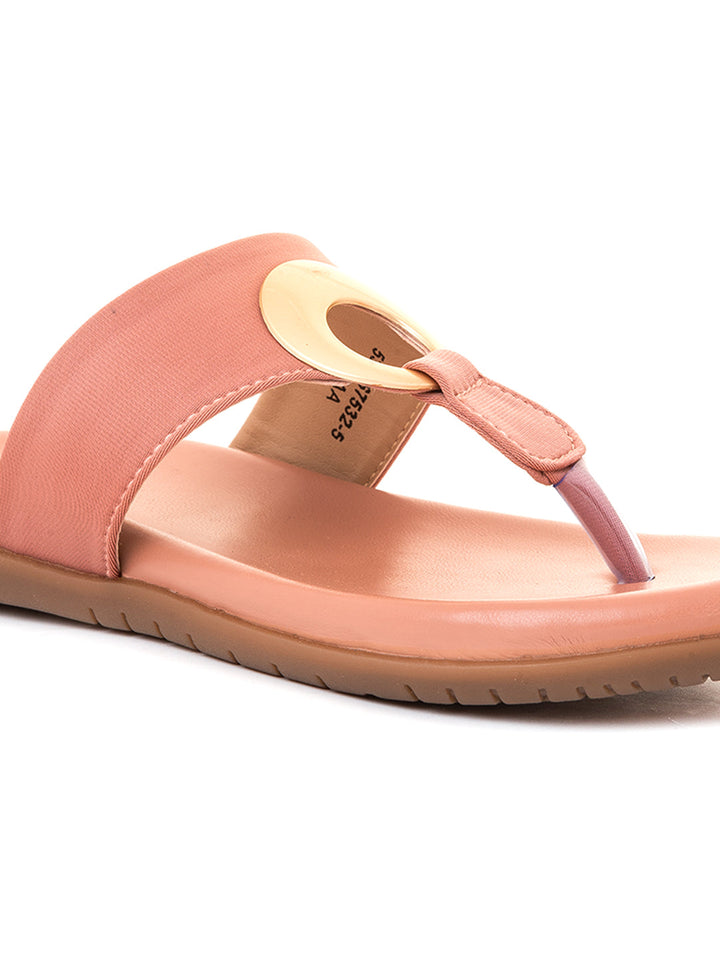 Khadim Flat Slip On Sandal for Women