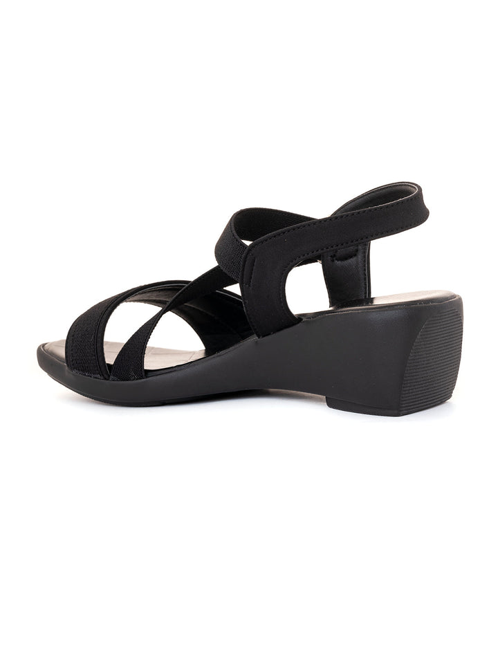 Khadim Wedge Heel Slingback Sandal for Women