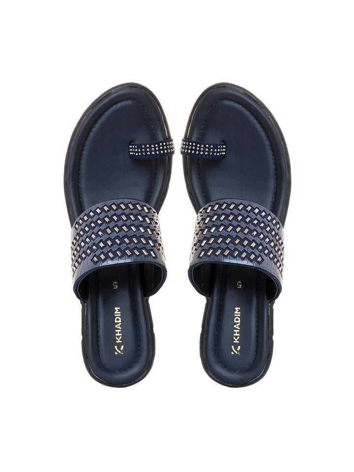 Khadim Wedge Heel Slip On Sandal for Women