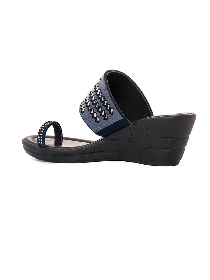 Khadim Wedge Heel Slip On Sandal for Women