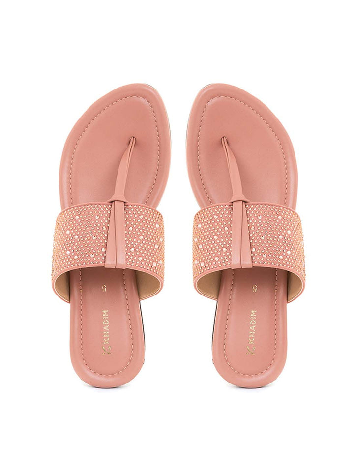 Khadim Flat Slip On Sandal for Women