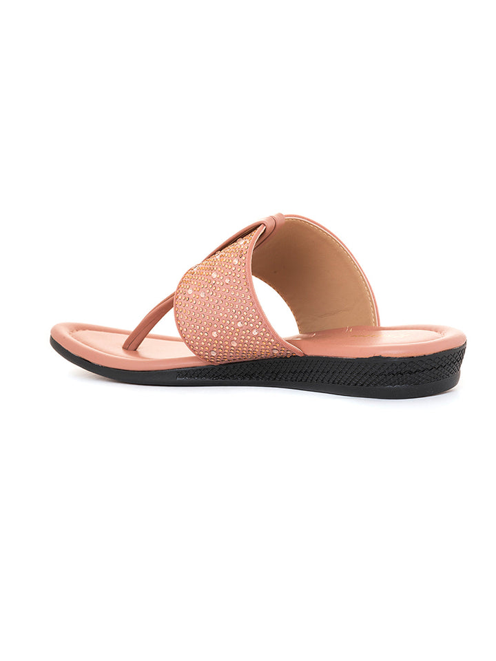 Khadim Flat Slip On Sandal for Women