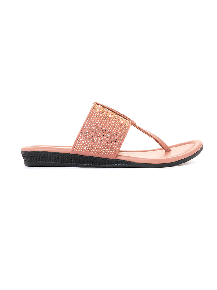 Khadim Flat Slip On Sandal for Women