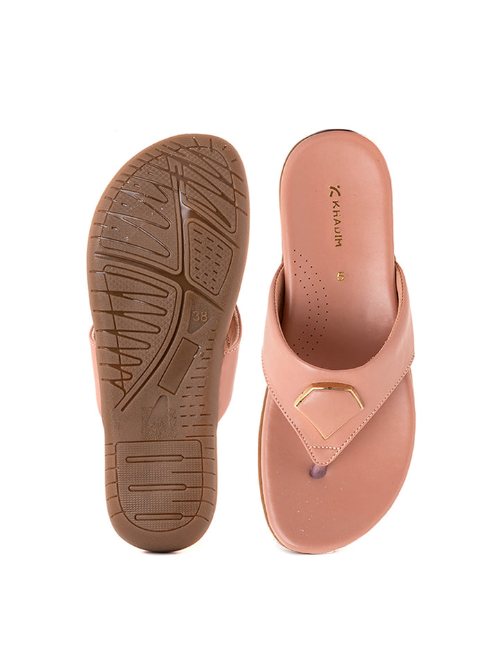 Khadim Flat Slip On Sandal for Women