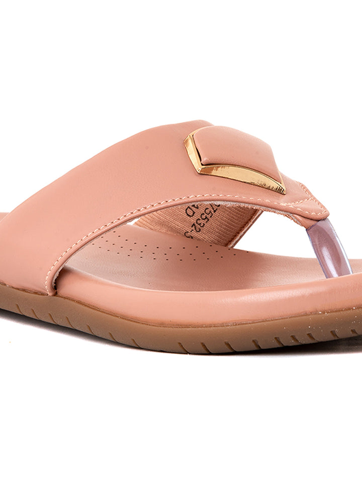 Khadim Flat Slip On Sandal for Women