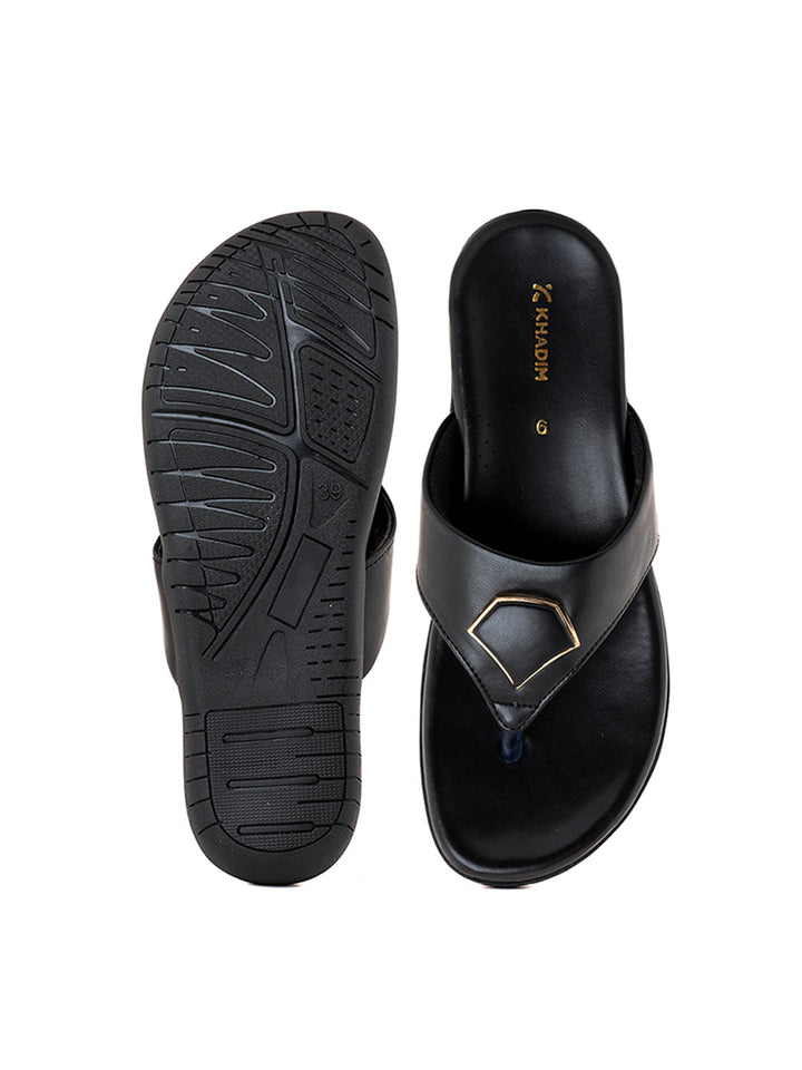Khadim Flat Slip On Sandal for Women