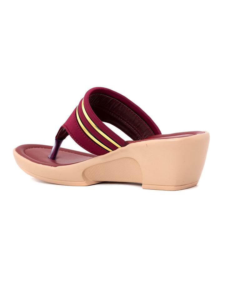 Khadim Wedge Heel Slip On Sandal for Women