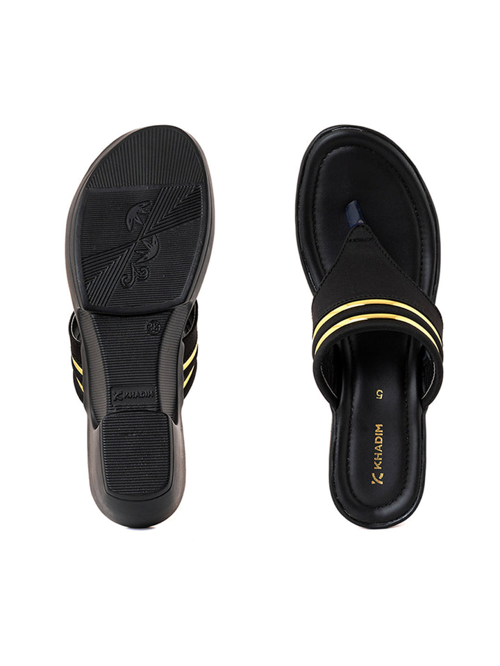 Khadim Wedge Heel Slip On Sandal for Women