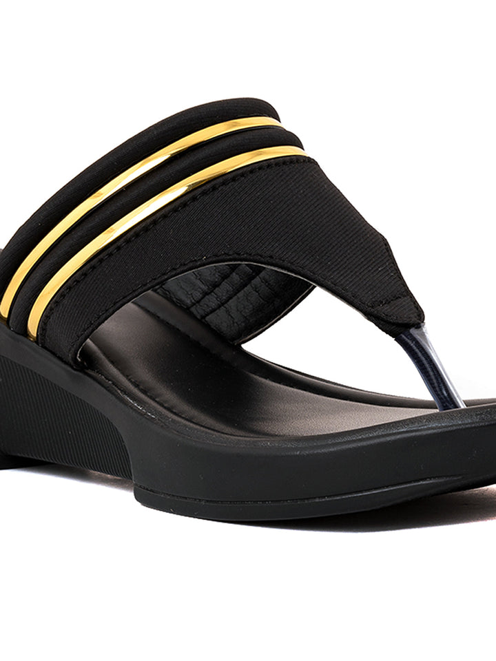 Khadim Wedge Heel Slip On Sandal for Women