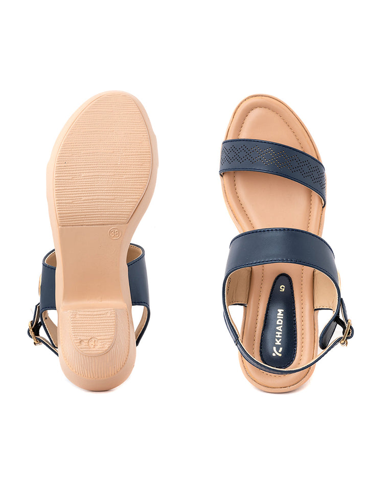 Khadim High Heel Block Sandal for Women