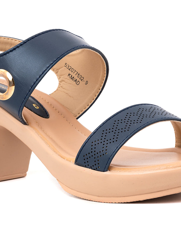 Khadim High Heel Block Sandal for Women