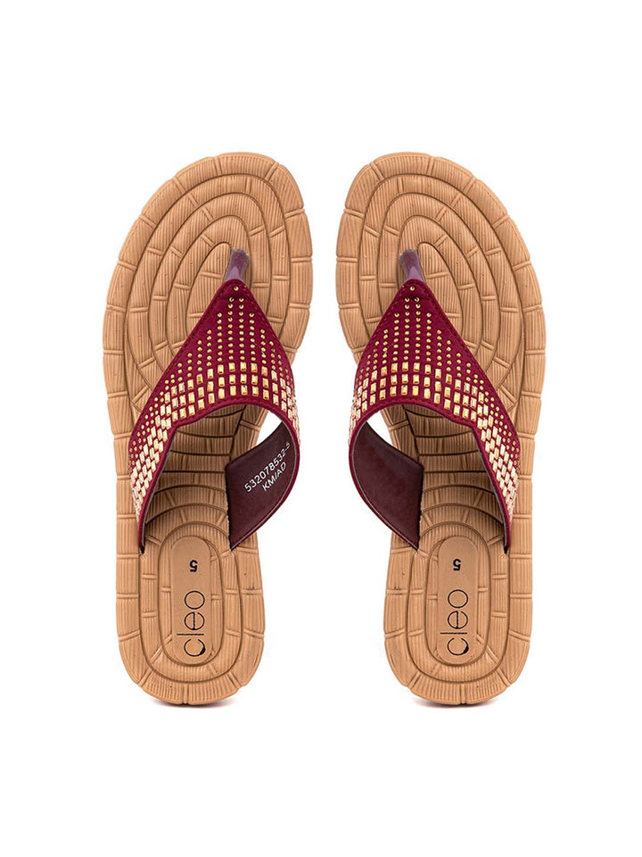 Khadim Cleo Flat Slip On Sandal for Women