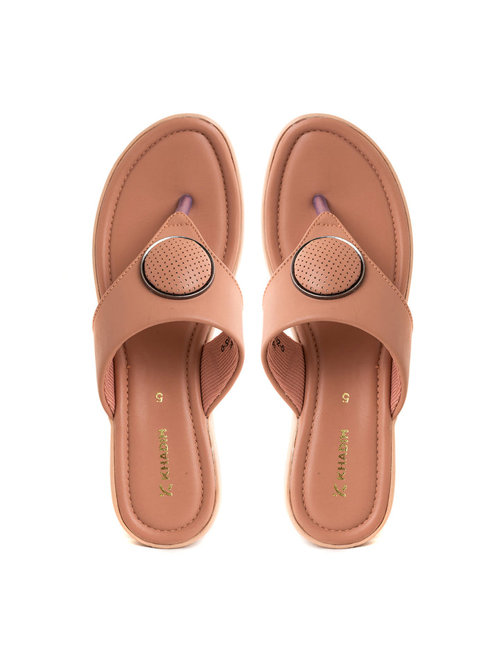Khadim Wedge Heel Slip On Sandal for Women