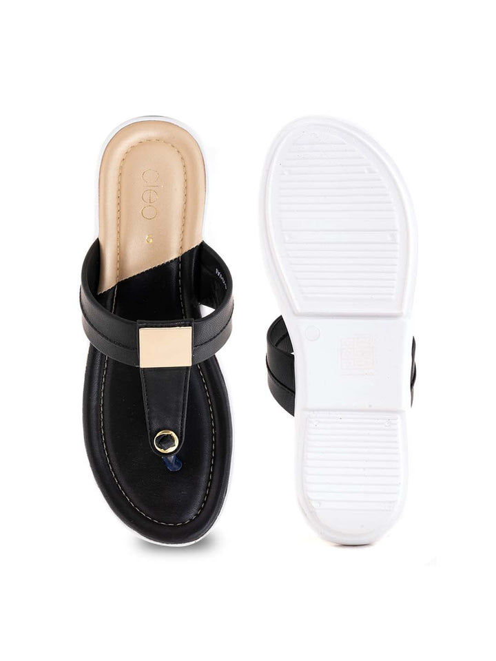 Khadim Cleo Flat Slip On Sandal for Women