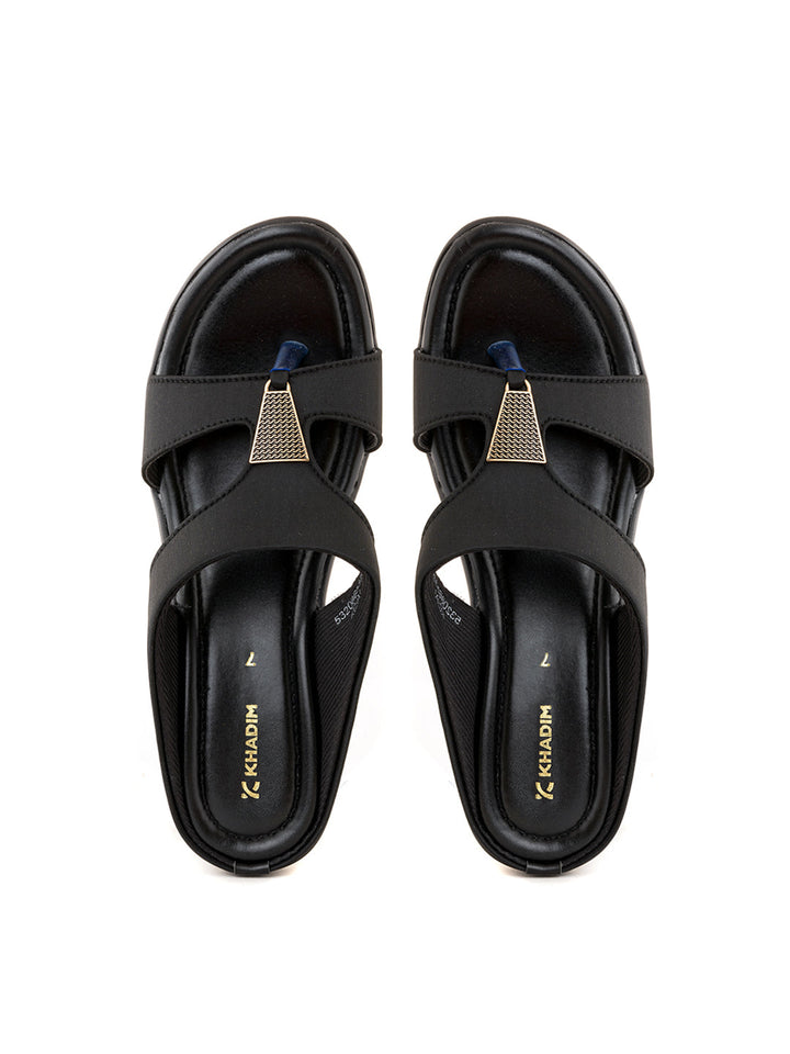 Khadim Wedge Heel Mule Slip On Sandal for Women