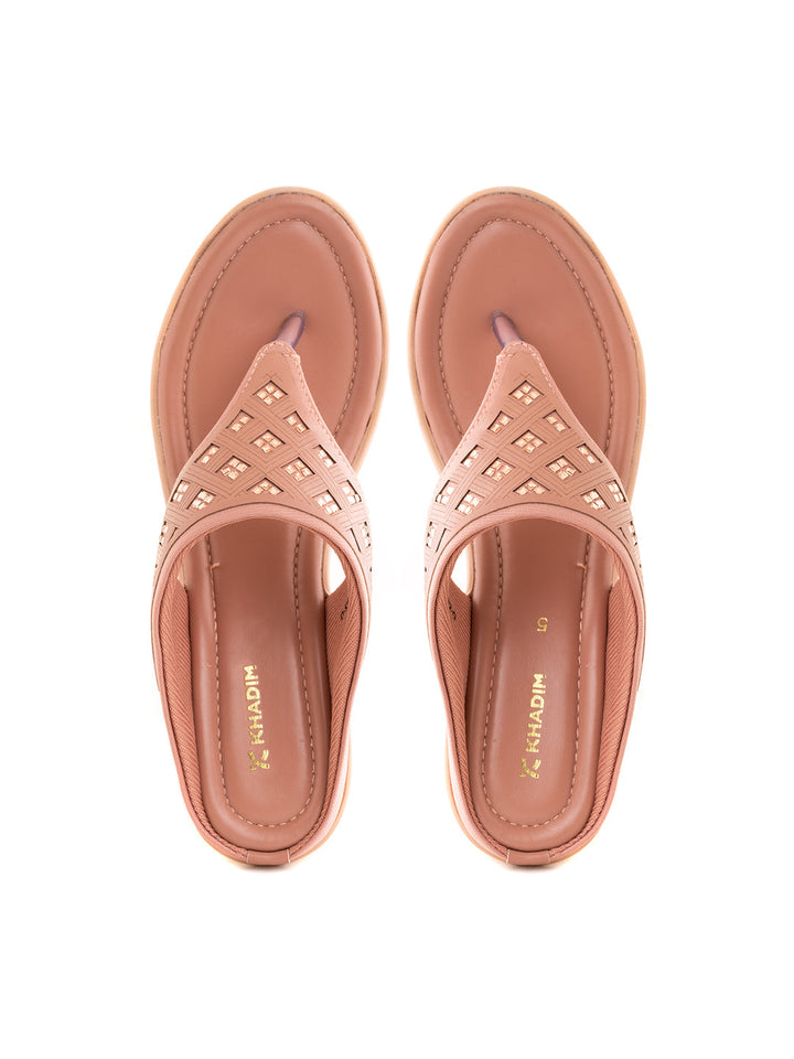 Khadim High Heel Cone Slip On Sandal for Women
