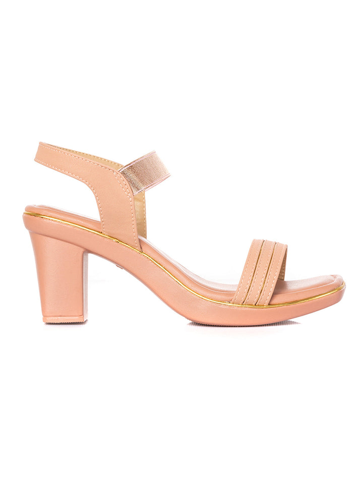KHADIM Cleo High Heel Block Slingback Sandal for Women