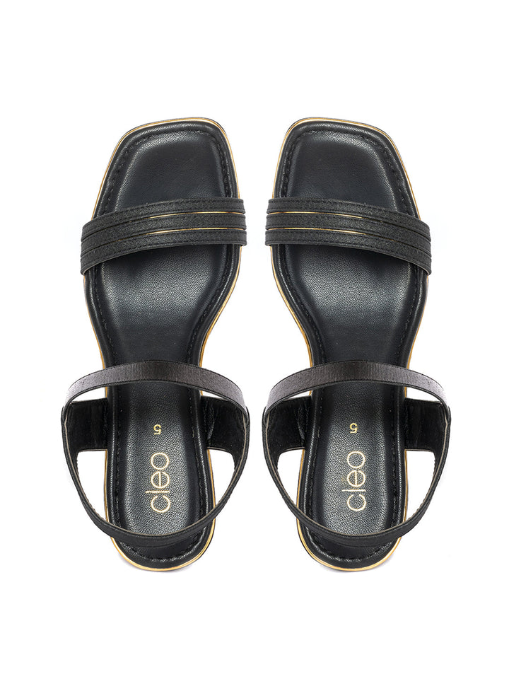 KHADIM Cleo High Heel Block Slingback Sandal for Women