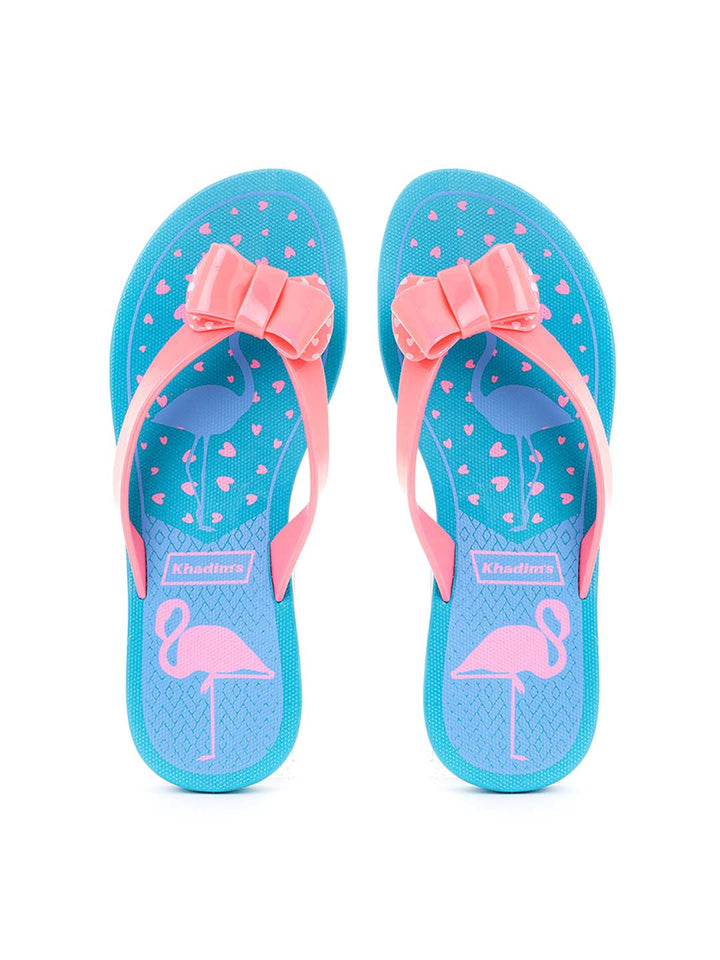 Khadim Adrianna Washable Slippers for Girls - 5-10 yrs