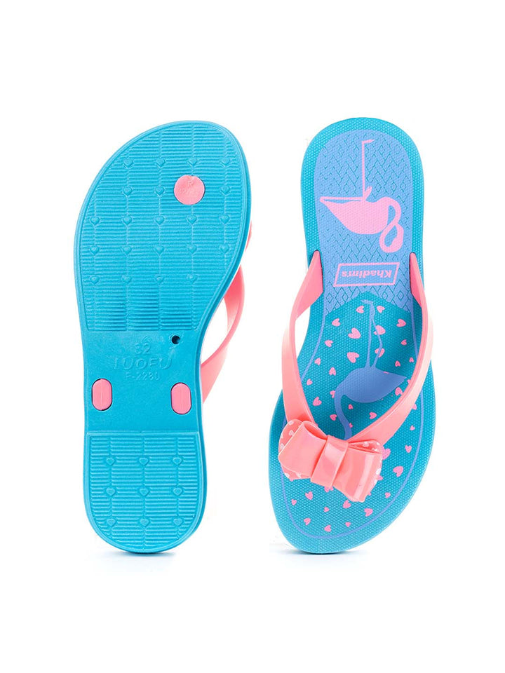 Khadim Adrianna Washable Slippers for Girls - 5-10 yrs