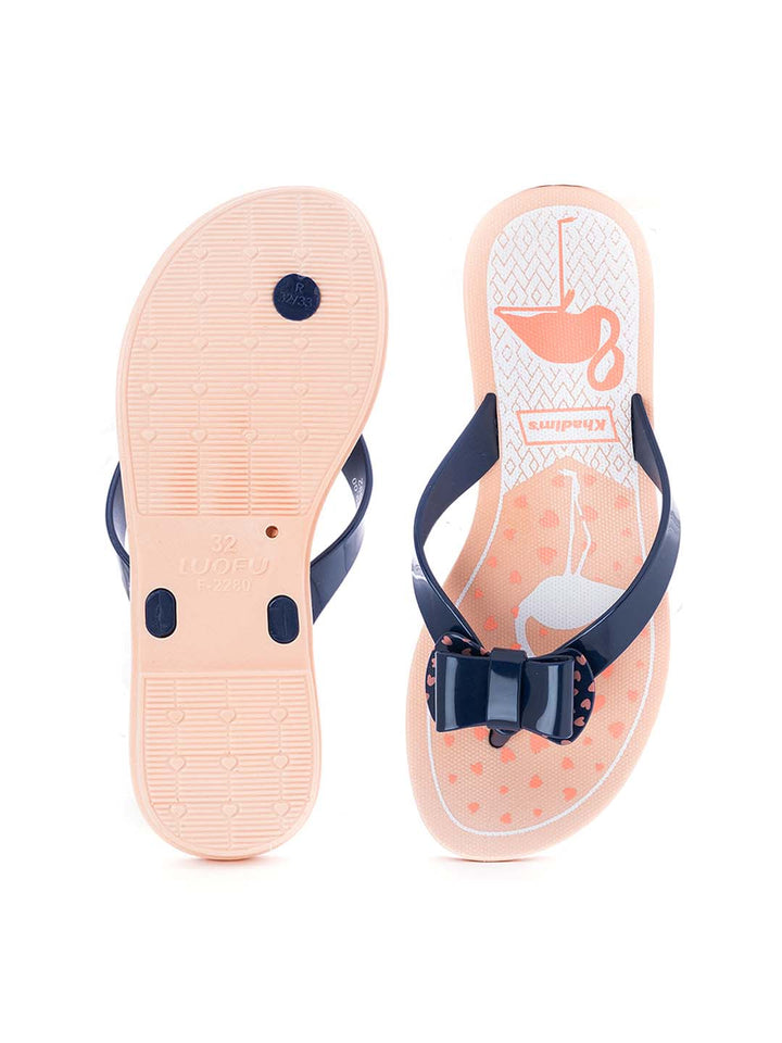 Khadim Adrianna Washable Slippers for Girls - 5-10 yrs