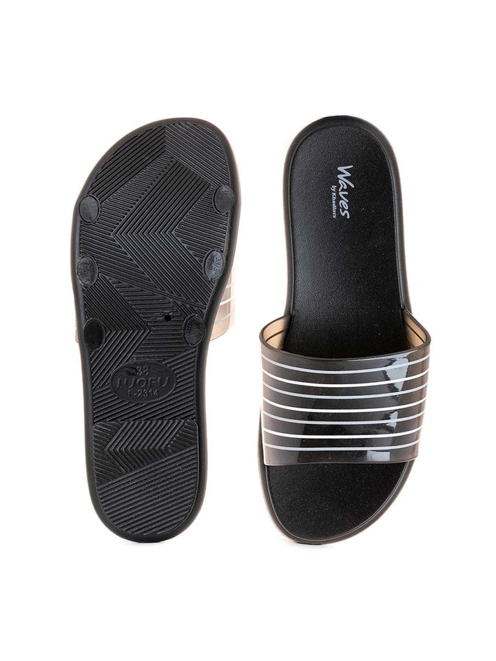 Khadim Waves Washable Mule Slide Slippers for Women