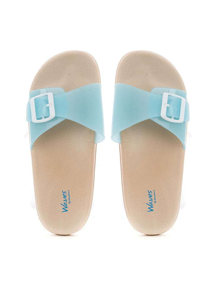 Khadim Waves Washable Mule Slide Slippers for Women
