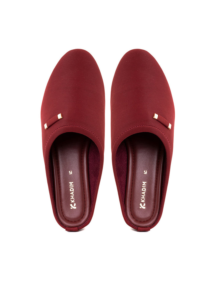 Khadim Wedge Heel Mule Slip On Sandal for Women