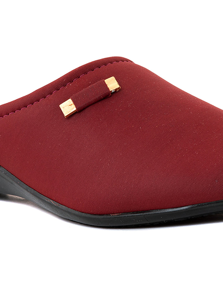 Khadim Wedge Heel Mule Slip On Sandal for Women