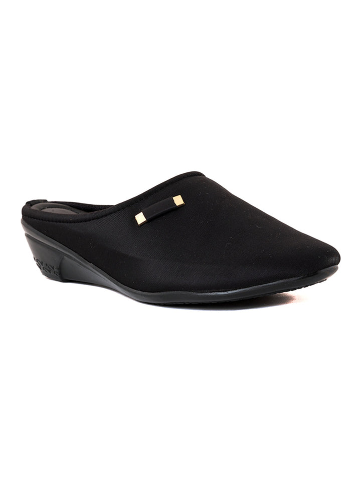 Khadim Wedge Heel Mule Slip On Sandal for Women