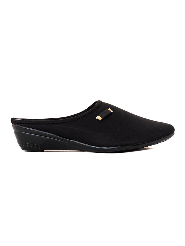 Khadim Wedge Heel Mule Slip On Sandal for Women