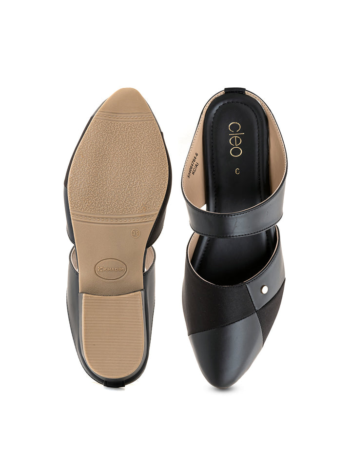 Khadim Cleo Flat Mule Slip On Sandal for Women