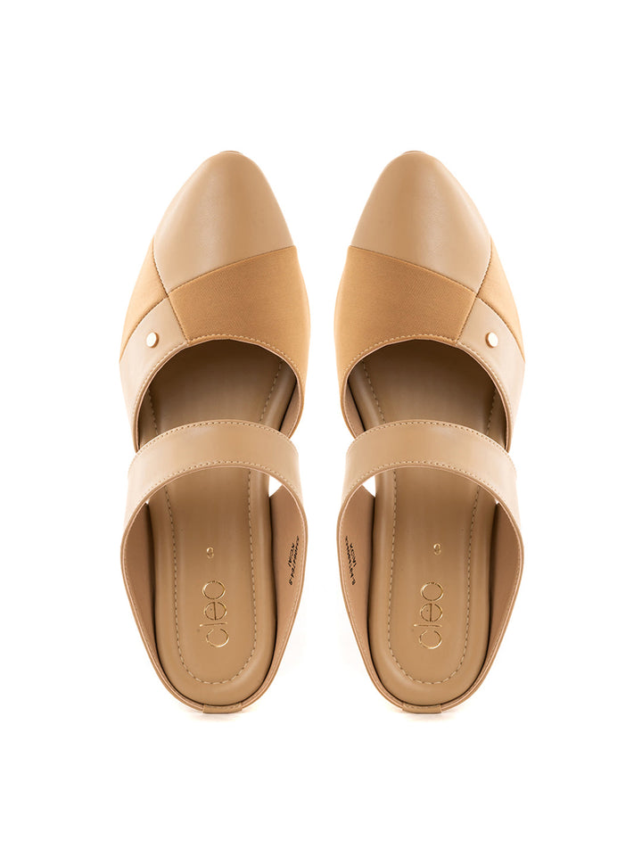 Khadim Cleo Flat Mule Slip On Sandal for Women