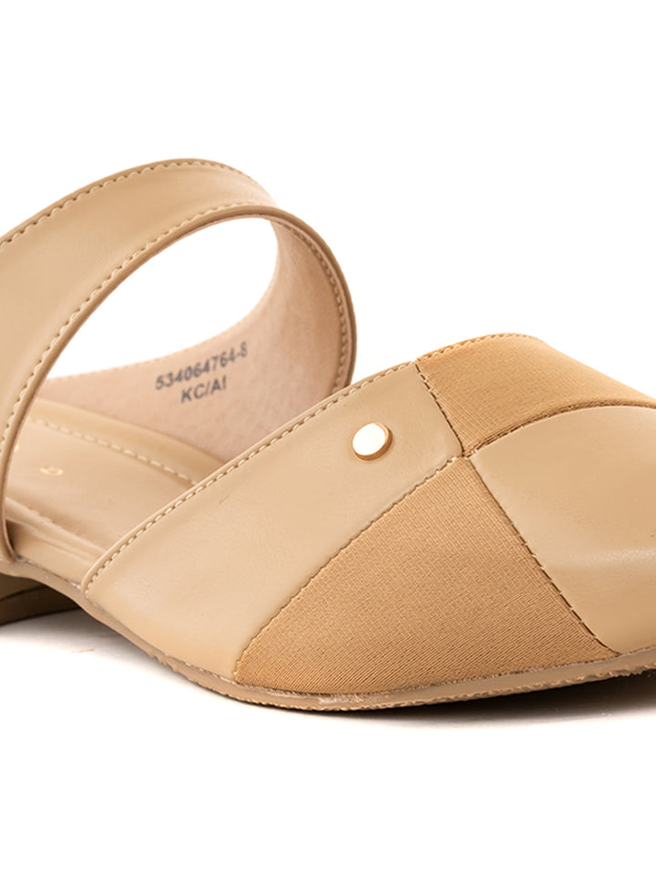 Khadim Cleo Flat Mule Slip On Sandal for Women