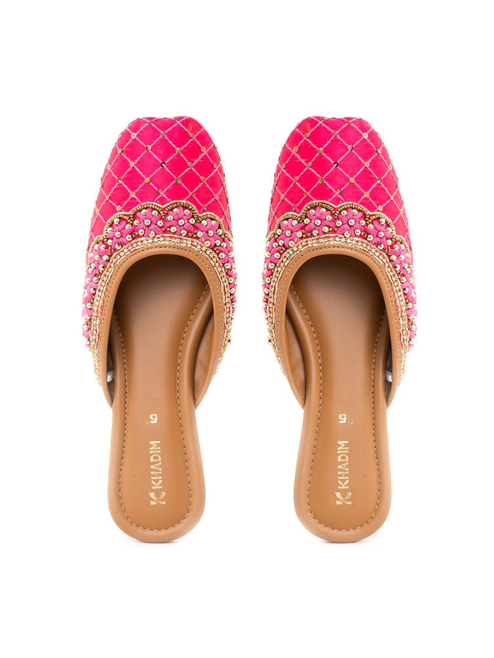 Khadim Flat Mule Slip On Sandal for Women
